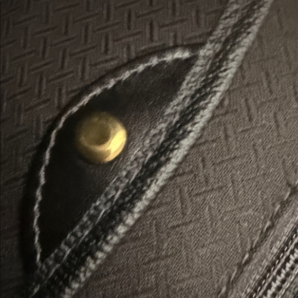 Dooney & Bourke Black Leather Shoulder Bag with Gold Hardware - Picture 13 of 16